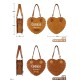 Sheep Puff Little Bear Biscuit 2.0 and Cookie Heart Shaped Embroidered Bag(Limited Pre-Order/2 Colours/Full Payment Without Shipping)